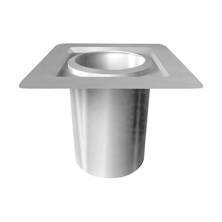 Selkirk Selkirk 6 in. D X 12 in. L Stainless Steel Firestop/Joist Shield 206465